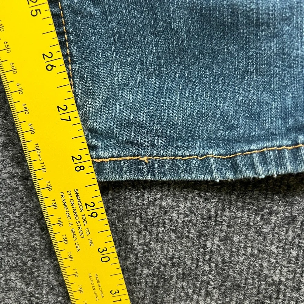 Levi's 541 Jeans Men 34X28 Blue Denim Cotton Stretch Mid Rise Athletic Taper Fit